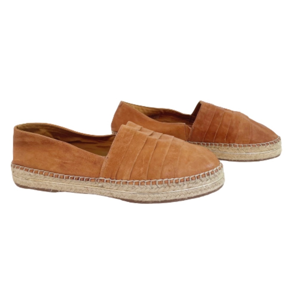 Aldo Cowee Leather Slip On Espadrilles Tan 10